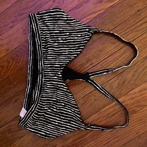 Black and White Bikini Top